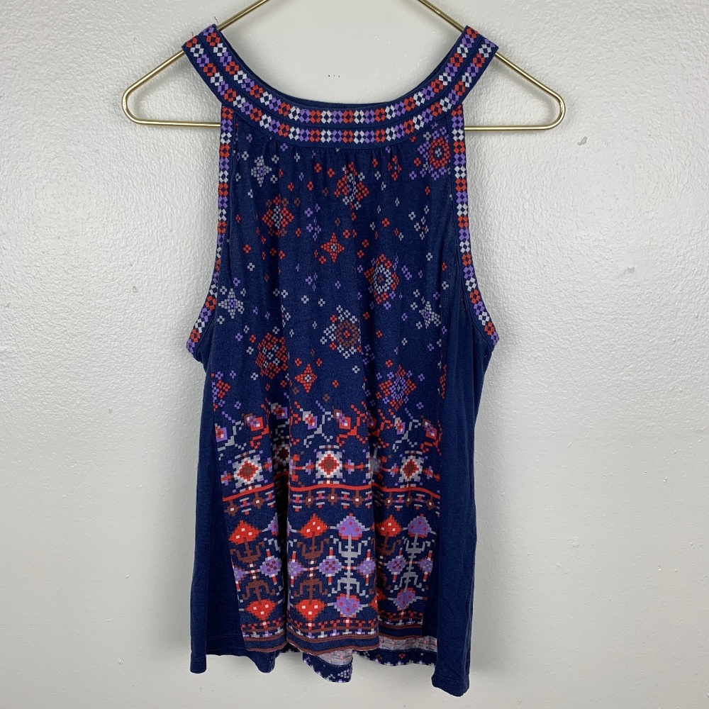 Urban Outfitters Pattern Embroidered Tank